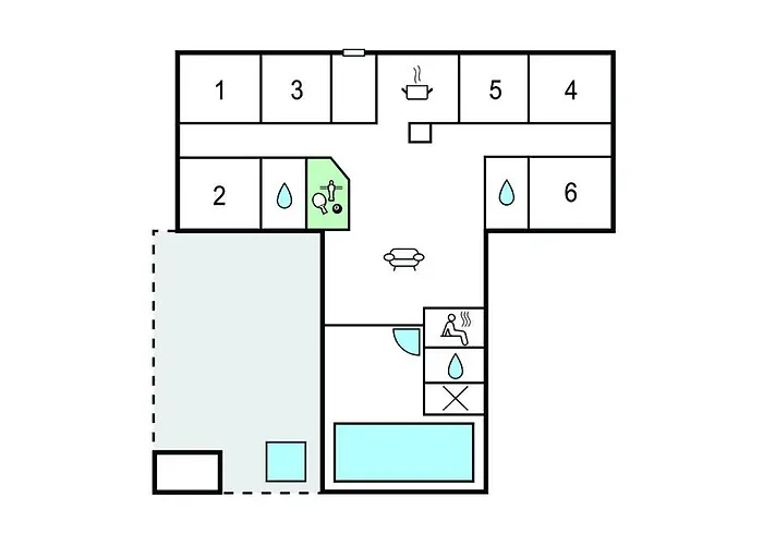 Prázdninový dům Lovely In With Sauna